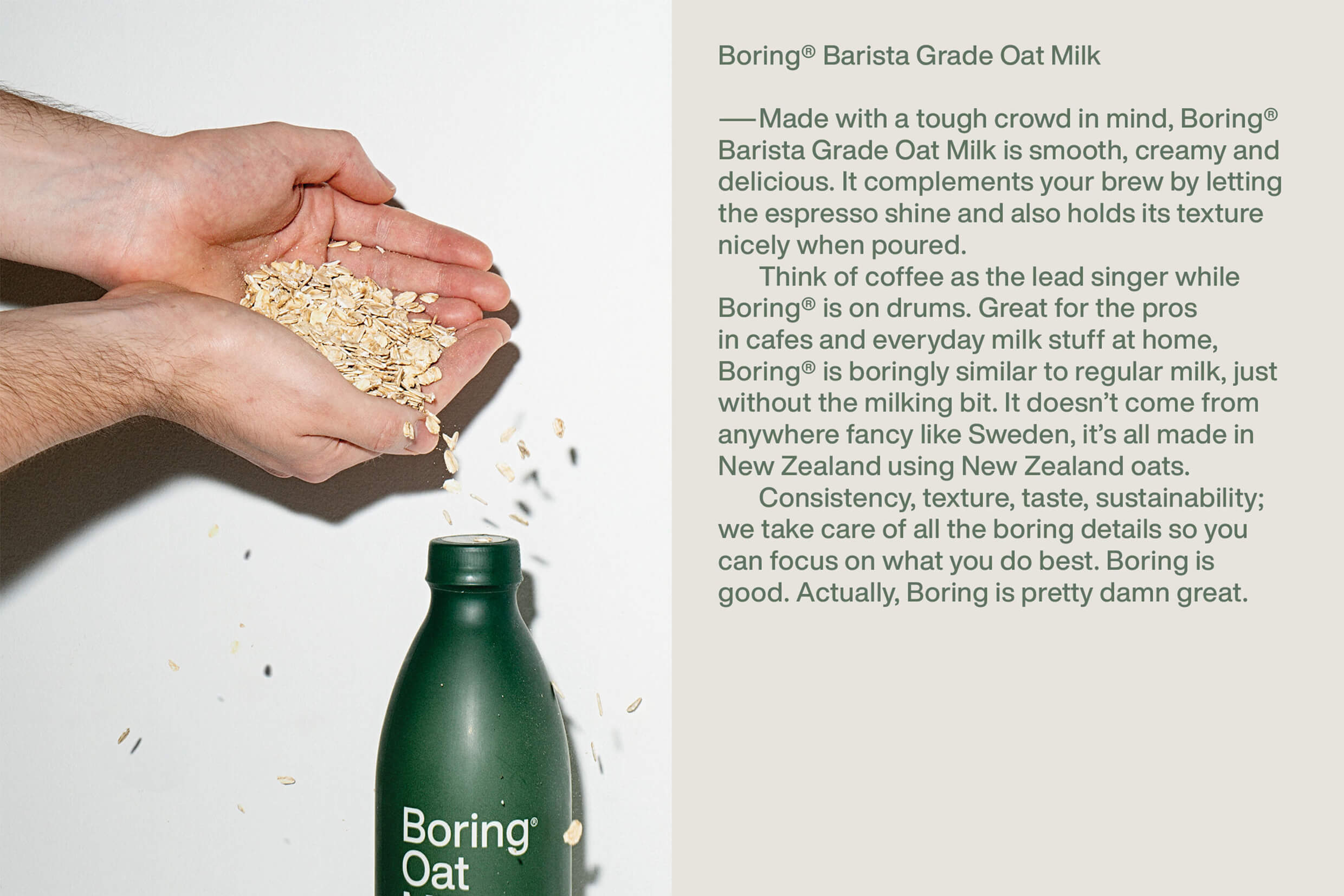 Boring Oat Milk project image 2